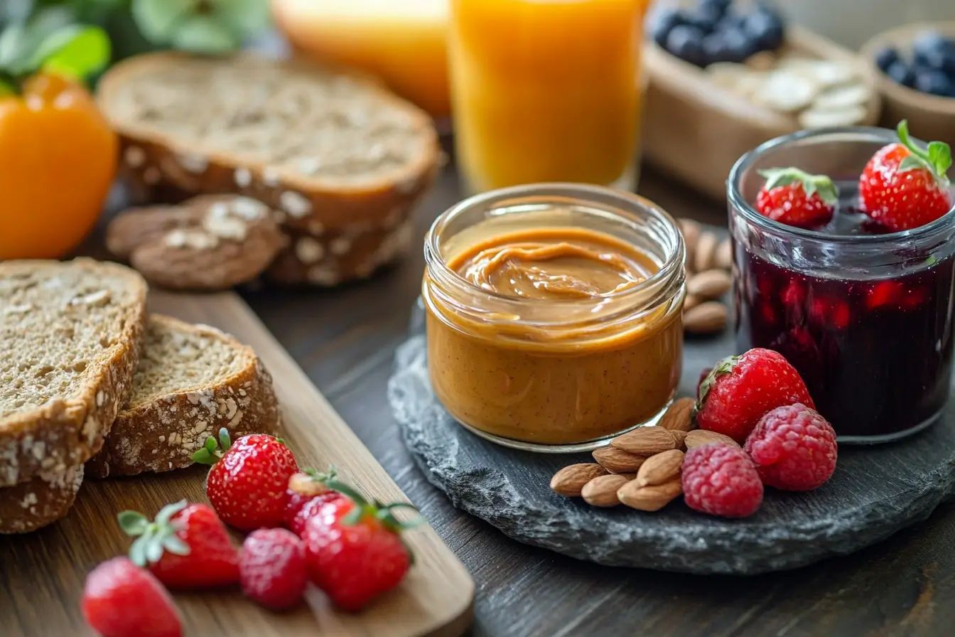 Peanut Butter: Jelly: Bread: 
