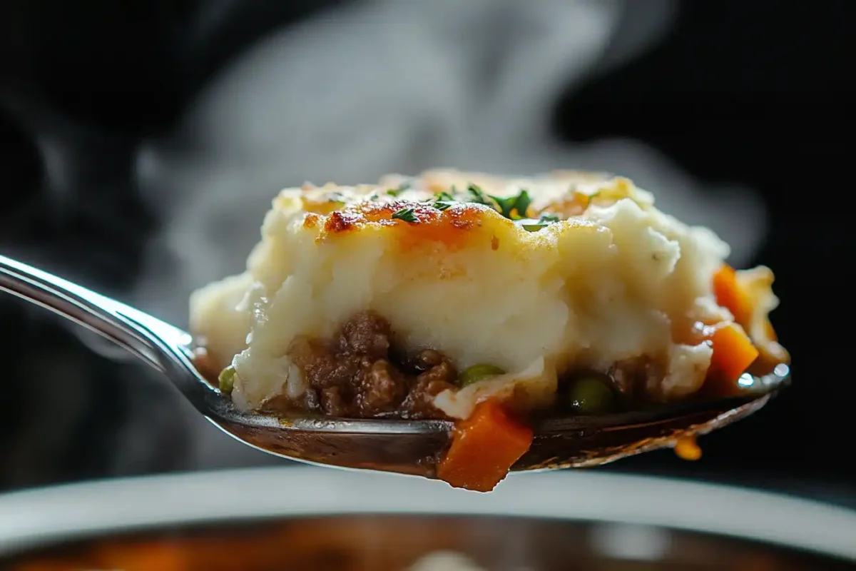 Shepherd's Pie* with a healthy twist, 